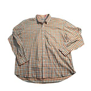 ALAN FLUSSER Multicolored Collar PAISLEY Cotton Long Sleeve Men's Shirt XXL